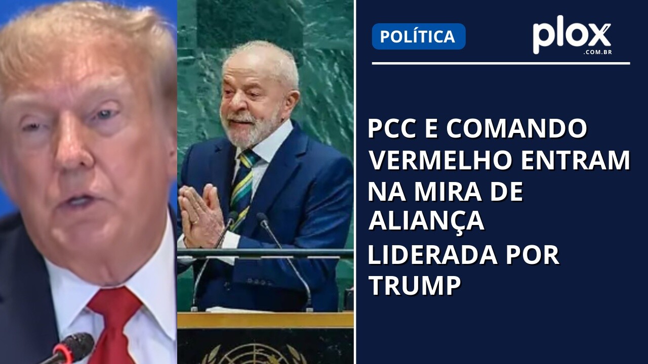 PCC e Comando Vermelho entram na mira de aliança liderada por Trump