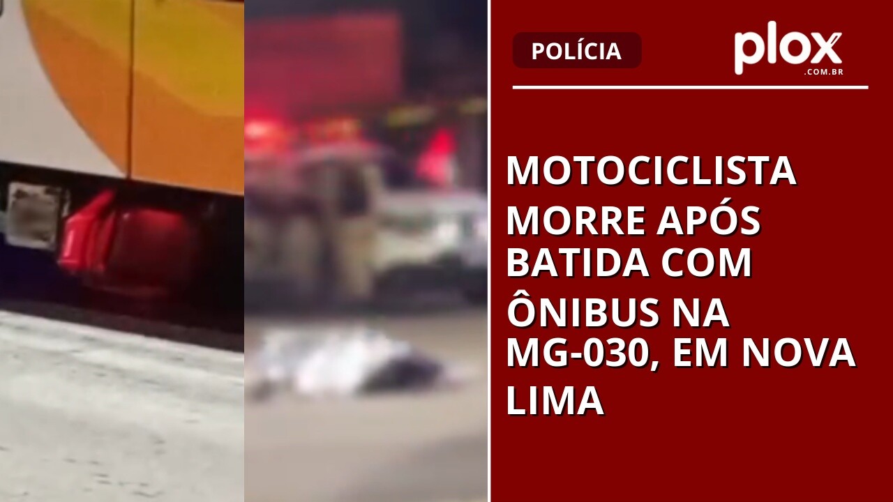 Motociclista morre após batida com ônibus na MG-030, em Nova Lima