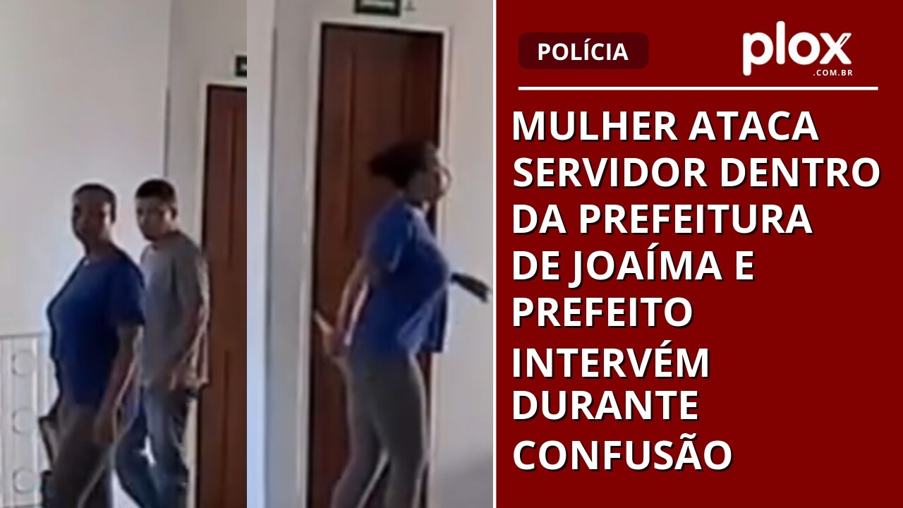 Mulher ataca ex-companheiro com faca dentro da Prefeitura de Joaíma e acaba presa