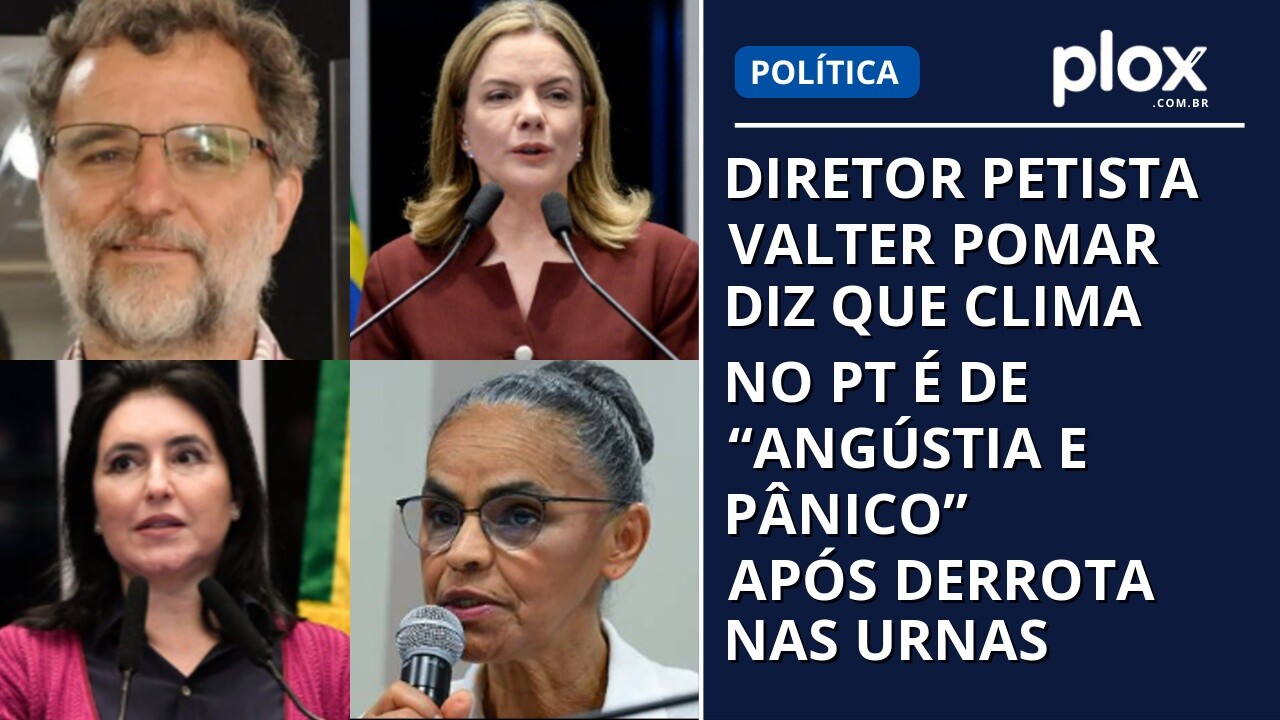 Diretor petista Valter Pomar diz que clima no PT é de “angústia e pânico” após derrota nas urnas